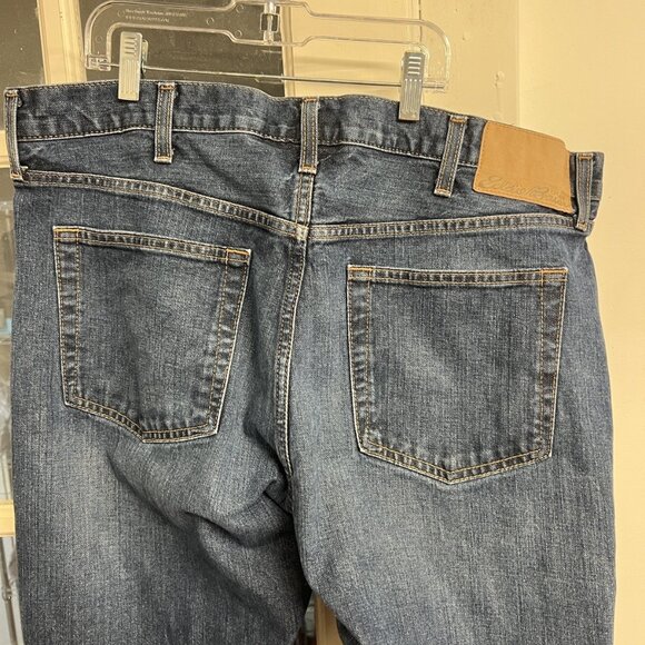 Eddie Bauer Jeans Men’s Size 38x32 Original Straight Fit Blue Jeans  Denim Pants - Picture 3 of 7